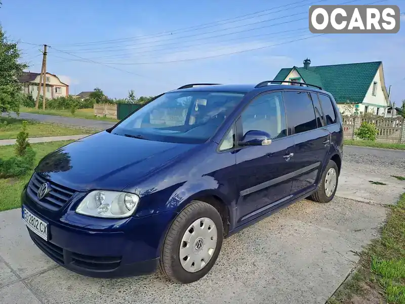 Минивэн Volkswagen Touran 2004 1.6 л. Ручная / Механика обл. Хмельницкая, Славута - Фото 1/21