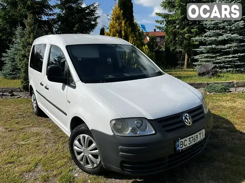 Минивэн Volkswagen Caddy 2010 1.9 л. Ручная / Механика обл. Львовская, Новояворовск - Фото 1/21