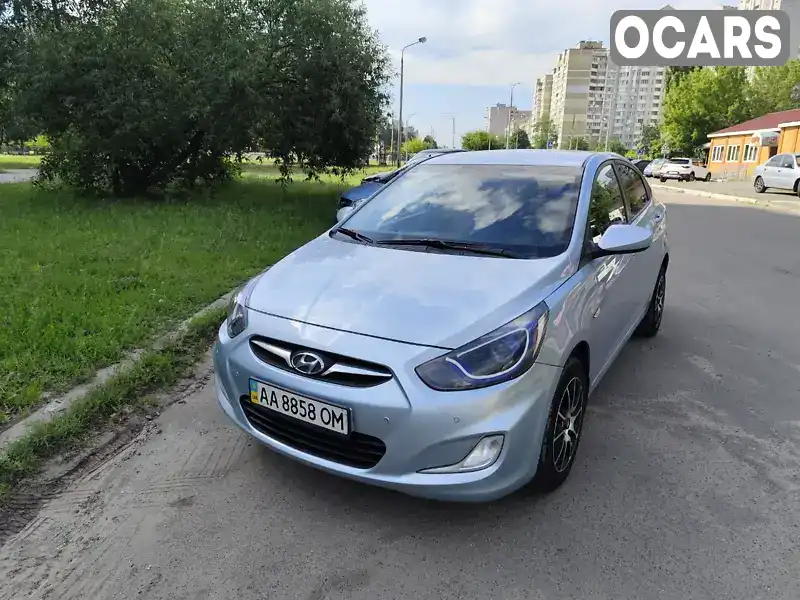 Седан Hyundai Accent 2011 1.4 л. Ручна / Механіка обл. Київська, Київ - Фото 1/11