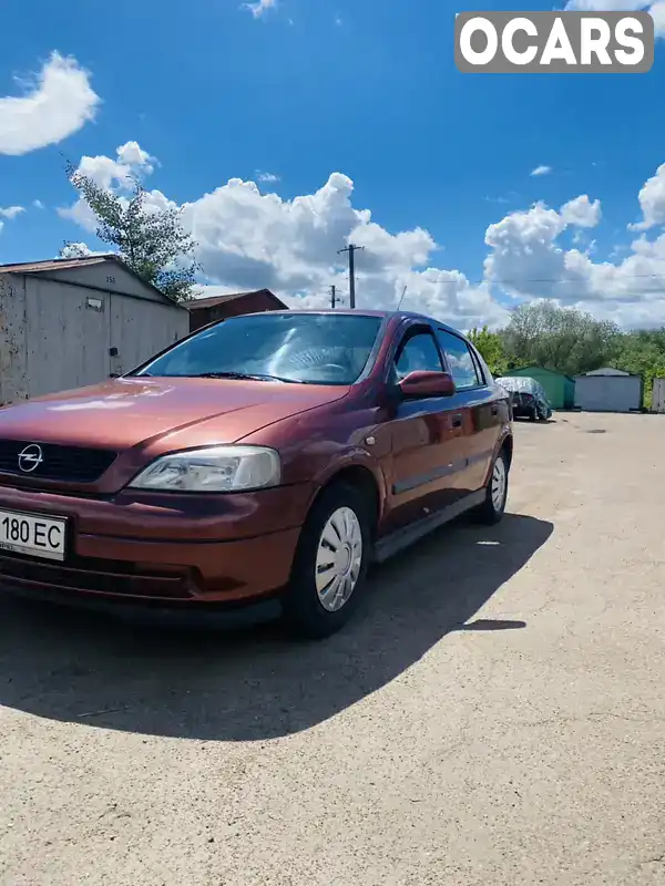 Хетчбек Opel Astra 2001 1.2 л. Ручна / Механіка обл. Львівська, Львів - Фото 1/11