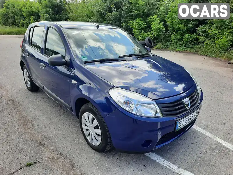 Хетчбек Dacia Sandero 2008 1.4 л. Ручна / Механіка обл. Полтавська, Полтава - Фото 1/21