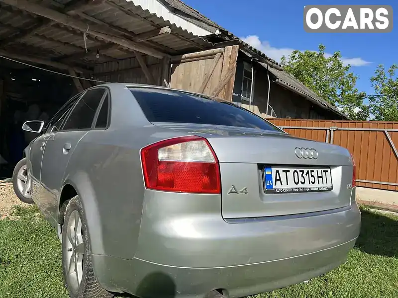 Седан Audi A4 2003 1.6 л. Ручна / Механіка обл. Івано-Франківська, Івано-Франківськ - Фото 1/6