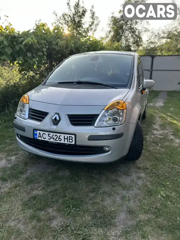 Хэтчбек Renault Modus 2005 1.6 л. Ручная / Механика обл. Волынская, Нововолынск - Фото 1/12