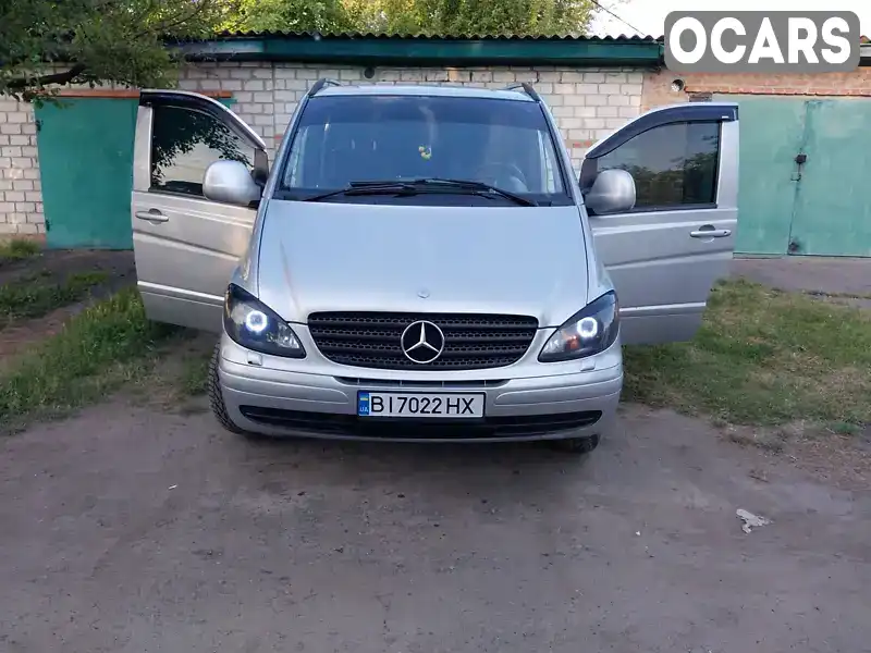 Минивэн Mercedes-Benz Vito 2005 2.15 л. Автомат обл. Полтавская, Пирятин - Фото 1/8