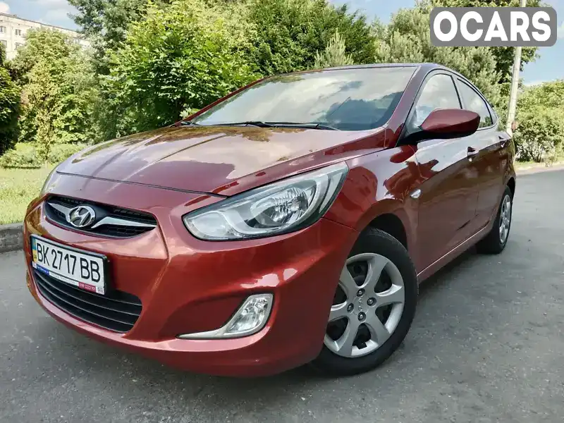 Седан Hyundai Accent 2011 1.4 л. Автомат обл. Хмельницкая, Хмельницкий - Фото 1/21