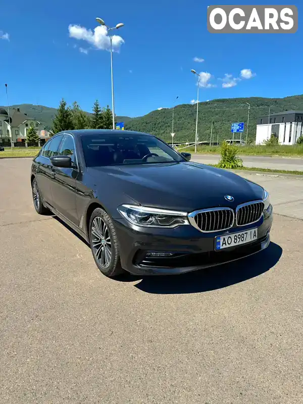 Седан BMW 5 Series 2017 3 л. Автомат обл. Закарпатська, Мукачево - Фото 1/21