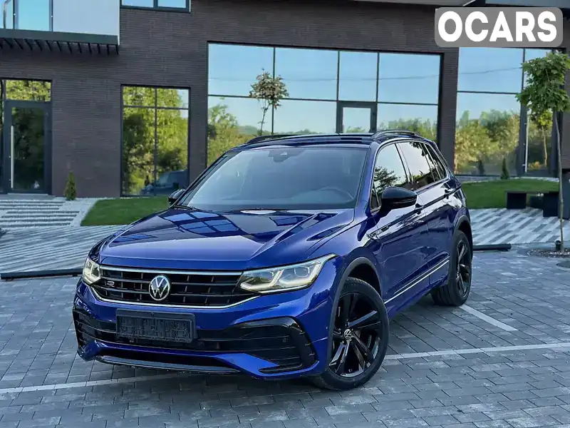 Позашляховик / Кросовер Volkswagen Tiguan 2021 1.98 л. Робот обл. Закарпатська, Ужгород - Фото 1/21