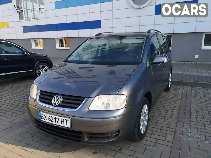 Минивэн Volkswagen Touran 2006 1.6 л. Ручная / Механика обл. Хмельницкая, Хмельницкий - Фото 1/20