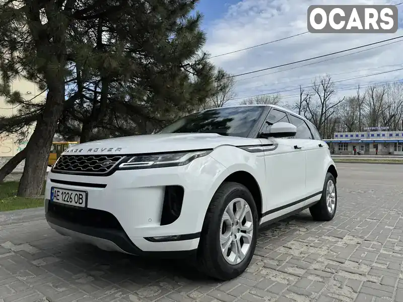 Позашляховик / Кросовер Land Rover Range Rover Evoque 2020 2 л. Автомат обл. Дніпропетровська, Дніпро (Дніпропетровськ) - Фото 1/21