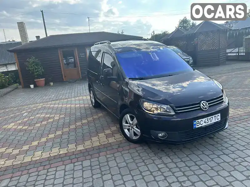 Мінівен Volkswagen Caddy 2012 2 л. Автомат обл. Львівська, Самбір - Фото 1/21