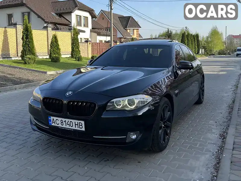 Седан BMW 5 Series 2012 3 л. Автомат обл. Волынская, Луцк - Фото 1/21