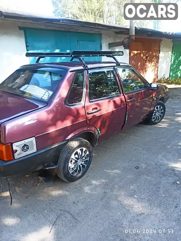 Седан ВАЗ / Lada 21099 1995 1.6 л. Ручна / Механіка обл. Донецька, Покровськ (Красноармійськ) - Фото 1/13