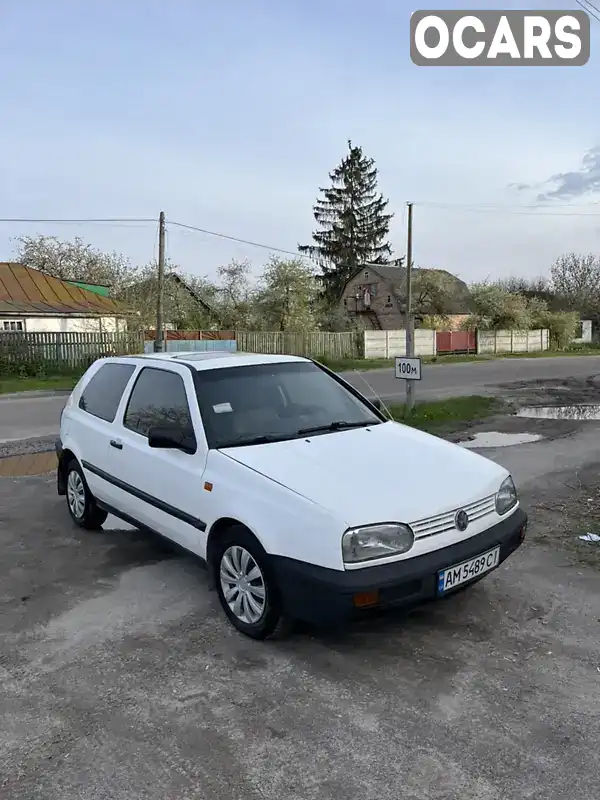 Хэтчбек Volkswagen Golf 1992 1.78 л. Ручная / Механика обл. Житомирская, Брусилов - Фото 1/12