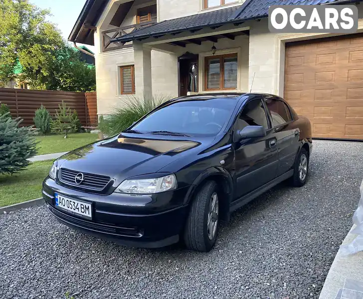 Седан Opel Astra 2007 1.6 л. Ручна / Механіка обл. Закарпатська, Тячів - Фото 1/21