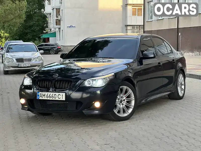 Седан BMW 5 Series 2007 3 л. Автомат обл. Житомирская, Звягель - Фото 1/11