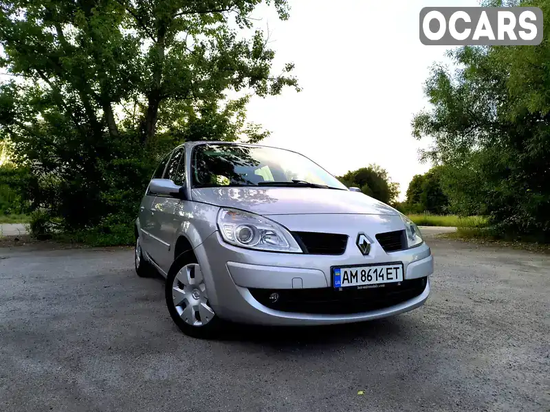 Минивэн Renault Megane Scenic 2007 1.6 л. Ручная / Механика обл. Житомирская, Звягель - Фото 1/21