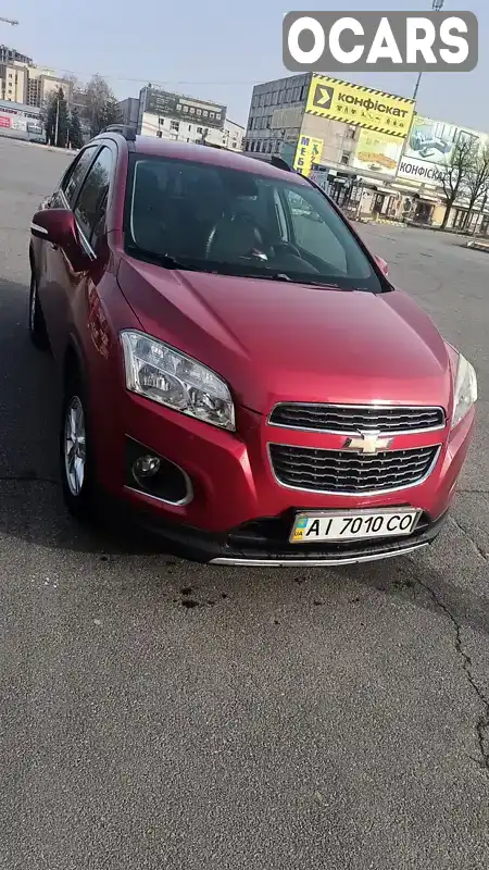 Внедорожник / Кроссовер Chevrolet Tracker 2013 1.36 л. Ручная / Механика обл. Киевская, Вышневое - Фото 1/11