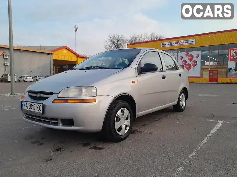 Седан Chevrolet Aveo 2003 1.4 л. Ручная / Механика обл. Житомирская, Житомир - Фото 1/9