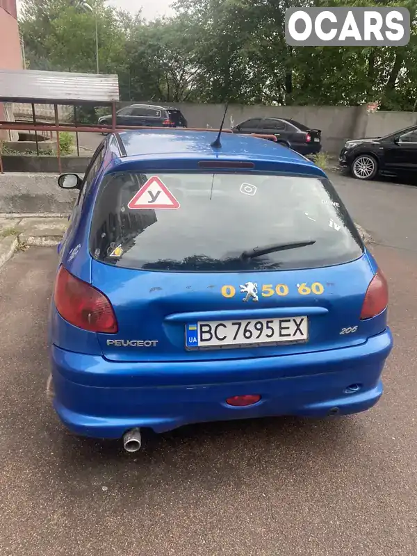 Хэтчбек Peugeot 206 2007 1.4 л. Автомат обл. Львовская, Львов - Фото 1/17