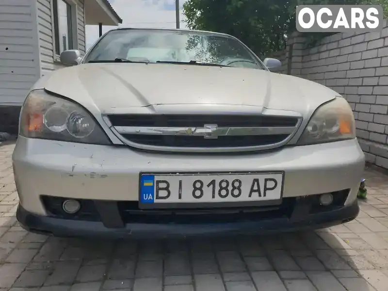 Седан Chevrolet Evanda 2005 2 л. Автомат обл. Полтавская, Шишаки - Фото 1/8