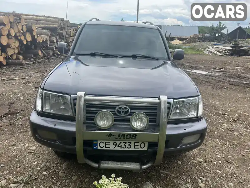 Внедорожник / Кроссовер Toyota Land Cruiser 2003 4.7 л. Автомат обл. Черновицкая, Черновцы - Фото 1/21