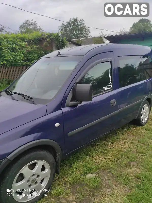 Минивэн Opel Combo 2008 1.69 л. Ручная / Механика обл. Ивано-Франковская, Калуш - Фото 1/21