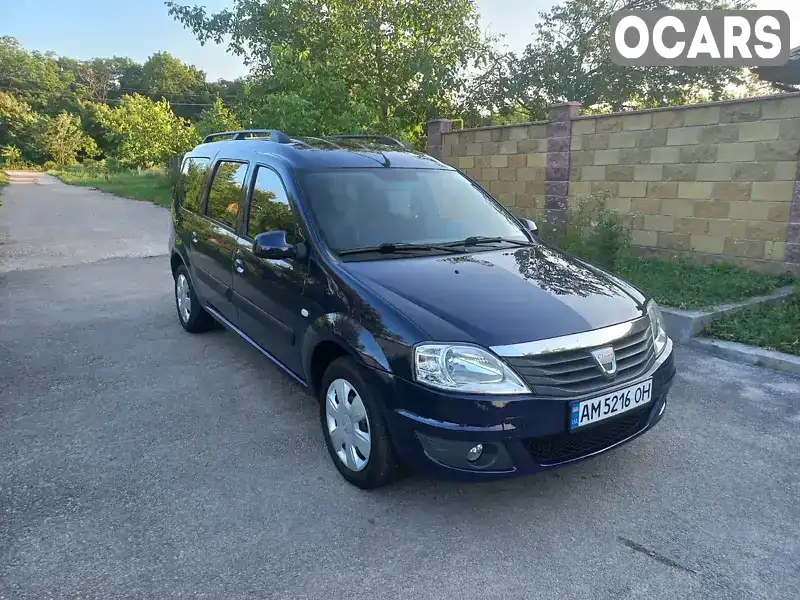 Універсал Dacia Logan MCV 2010 1.6 л. Ручна / Механіка обл. Дніпропетровська, Кам'янське (Дніпродзержинськ) - Фото 1/21