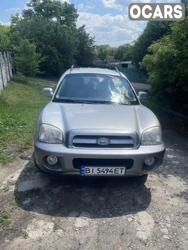 Внедорожник / Кроссовер Hyundai Santa FE 2005 2 л. Ручная / Механика обл. Полтавская, Хорол - Фото 1/18