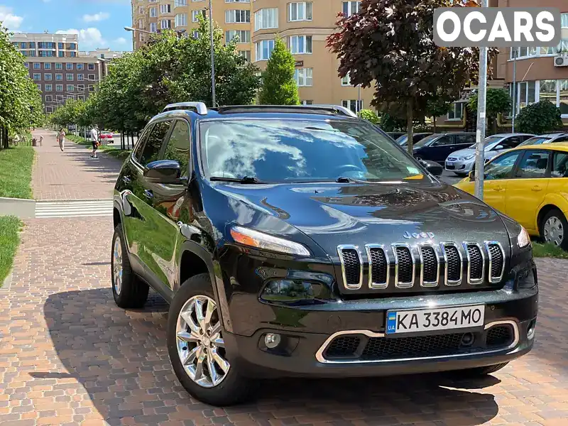 Позашляховик / Кросовер Jeep Cherokee 2014 2.36 л. Автомат обл. Київська, Київ - Фото 1/16