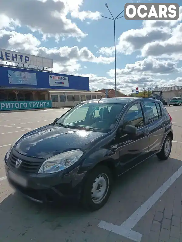 Хетчбек Dacia Sandero 2012 1.1 л. обл. Чернігівська, Прилуки - Фото 1/9