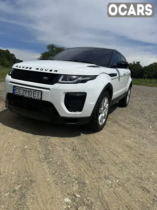 Позашляховик / Кросовер Land Rover Range Rover Evoque 2016 2 л. Автомат обл. Чернівецька, Чернівці - Фото 1/21