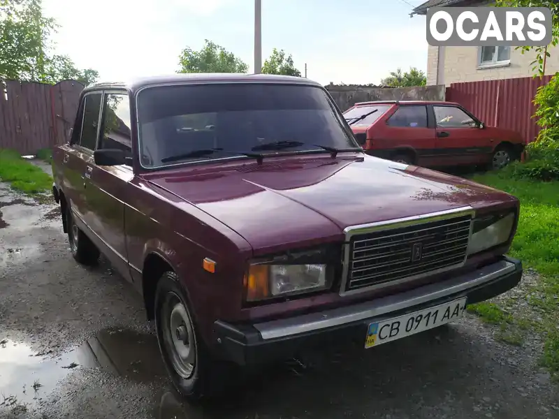 Седан ВАЗ / Lada 2107 2005 1.45 л. Ручная / Механика обл. Черниговская, Нежин - Фото 1/9