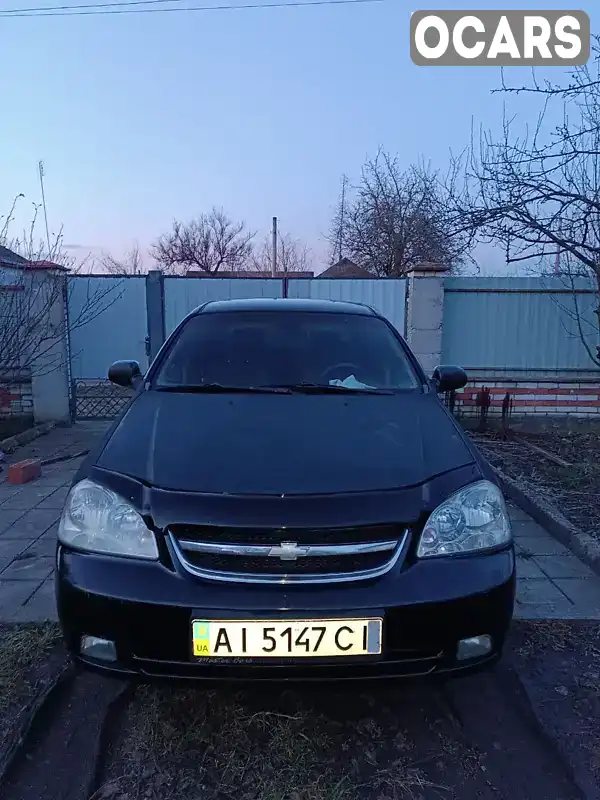 Седан Chevrolet Lacetti 2006 1.6 л. Ручная / Механика обл. Киевская, Яготин - Фото 1/8