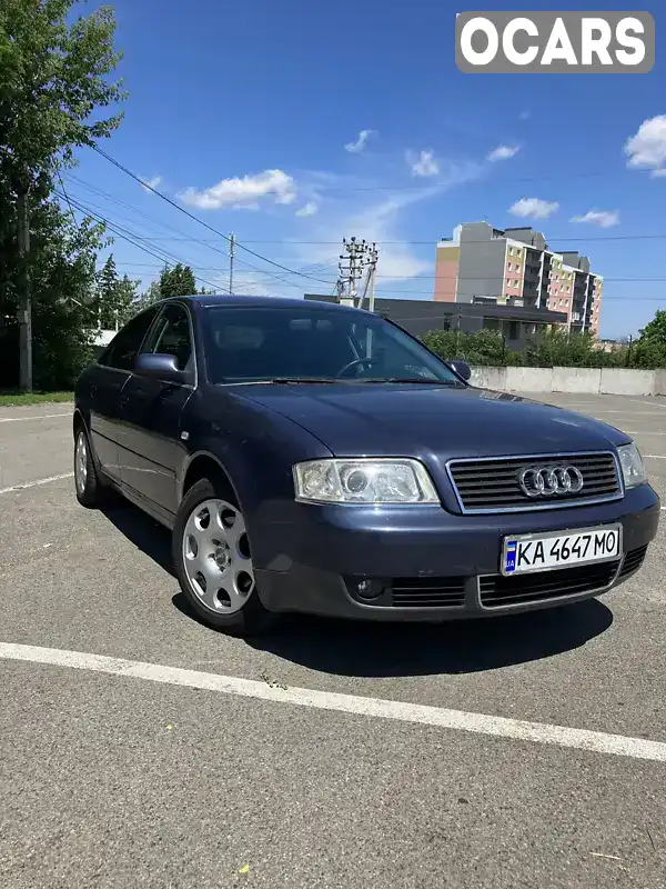 Седан Audi A6 2002 1.98 л. Ручная / Механика обл. Киевская, Вышневое - Фото 1/9