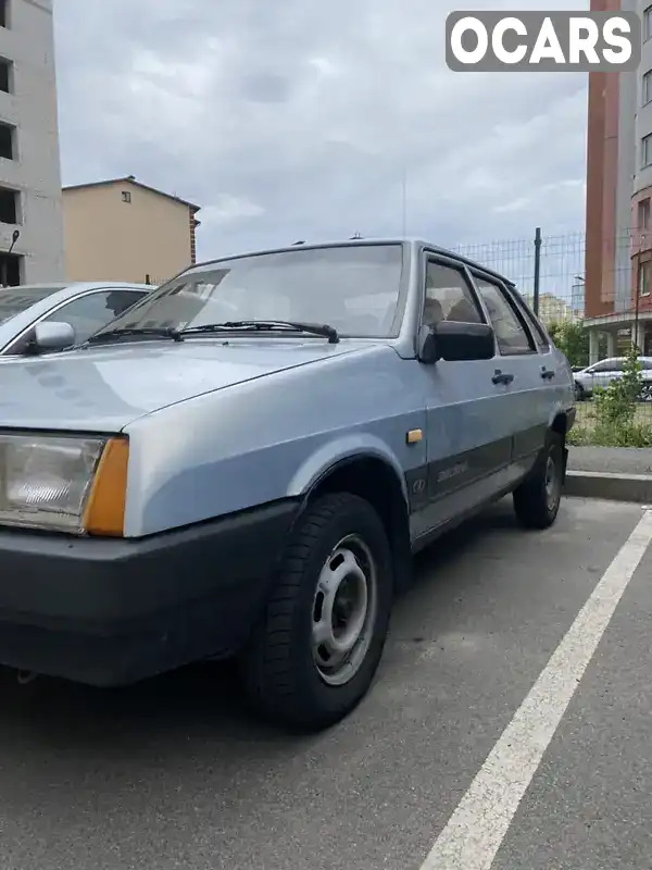 Седан ВАЗ / Lada 21099 2004 1.5 л. Ручна / Механіка обл. Київська, Вишневе - Фото 1/8