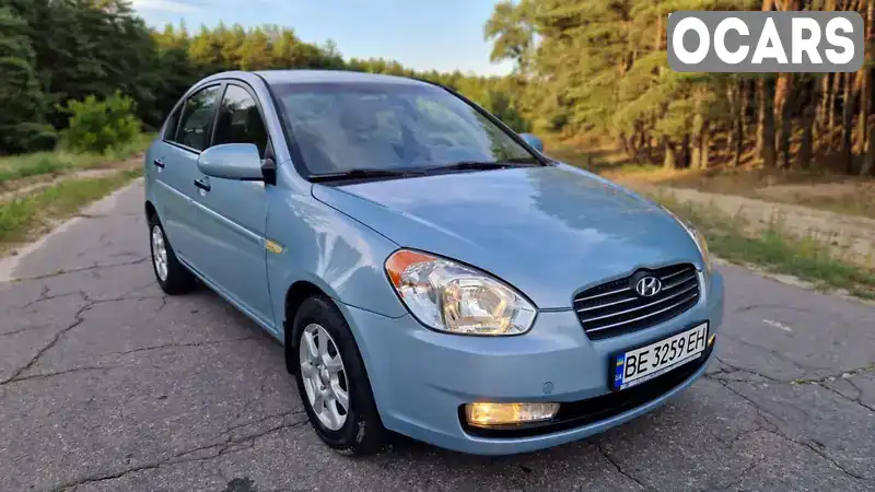 Седан Hyundai Accent 2008 1.4 л. Ручная / Механика обл. Полтавская, Кременчуг - Фото 1/21