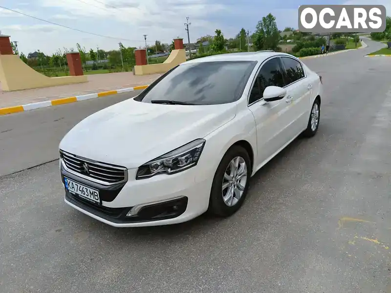 Седан Peugeot 508 2017 1.56 л. Автомат обл. Київська, Київ - Фото 1/12