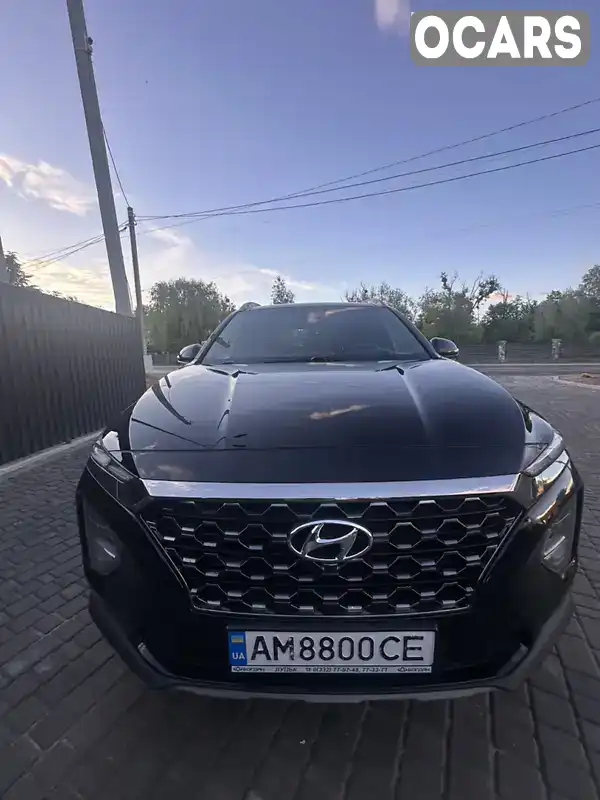 Позашляховик / Кросовер Hyundai Santa FE 2019 2.2 л. Автомат обл. Житомирська, Звягель - Фото 1/21