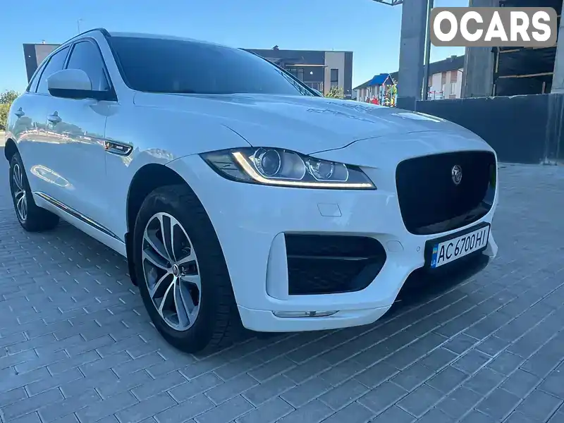 Внедорожник / Кроссовер Jaguar F-Pace 2018 2 л. Автомат обл. Киевская, Киев - Фото 1/11