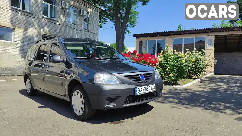 Универсал Dacia Logan MCV 2008 1.6 л. обл. Кировоградская, Гайворон - Фото 1/12