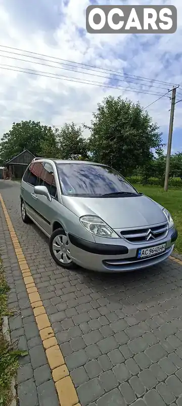 Мінівен Citroen C8 2007 2 л. Ручна / Механіка обл. Волинська, Луцьк - Фото 1/9