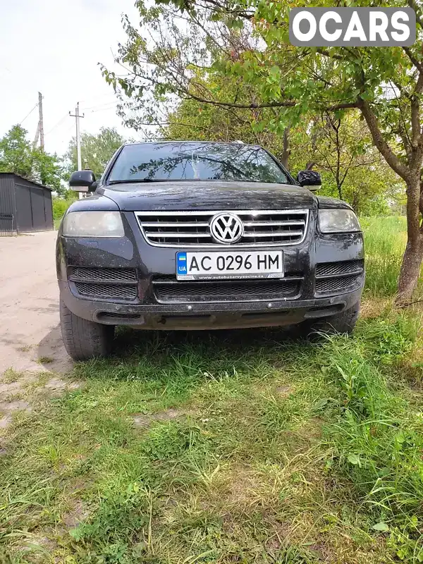 Внедорожник / Кроссовер Volkswagen Touareg 2006 2.5 л. Автомат обл. Волынская, Ковель - Фото 1/12