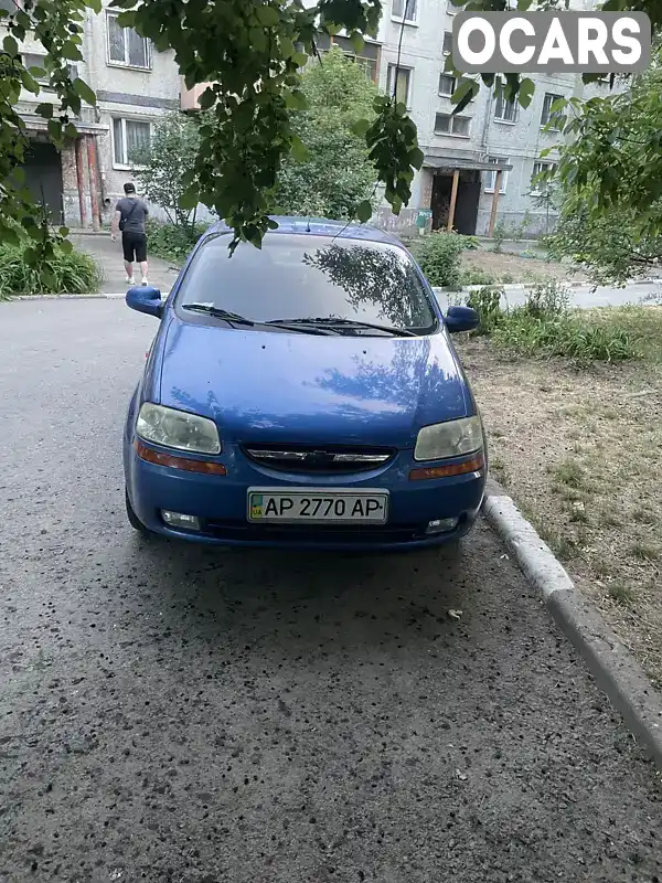 Седан Chevrolet Aveo 2004 1.5 л. Ручная / Механика обл. Запорожская, Запорожье - Фото 1/9