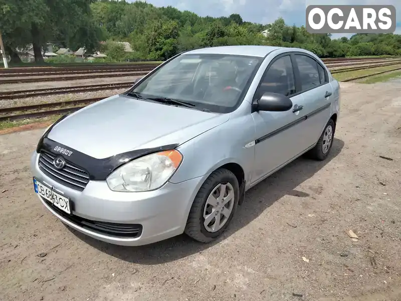 Седан Hyundai Accent 2008 1.4 л. Ручна / Механіка обл. Чернігівська, Чернігів - Фото 1/13