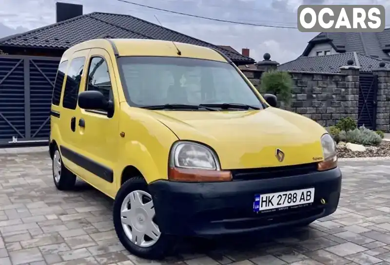 Минивэн Renault Kangoo 2001 1.9 л. Ручная / Механика обл. Хмельницкая, Славута - Фото 1/13