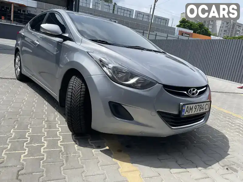 Седан Hyundai Elantra 2013 1.59 л. Ручная / Механика обл. Житомирская, Житомир - Фото 1/20