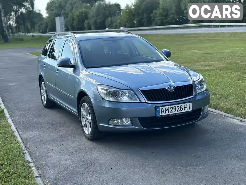 Универсал Skoda Octavia 2012 1.97 л. Ручная / Механика обл. Житомирская, Звягель - Фото 1/21