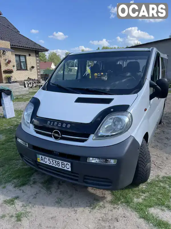 Мінівен Opel Vivaro 2005 1.9 л. Ручна / Механіка обл. Волинська, Камінь-Каширський - Фото 1/13