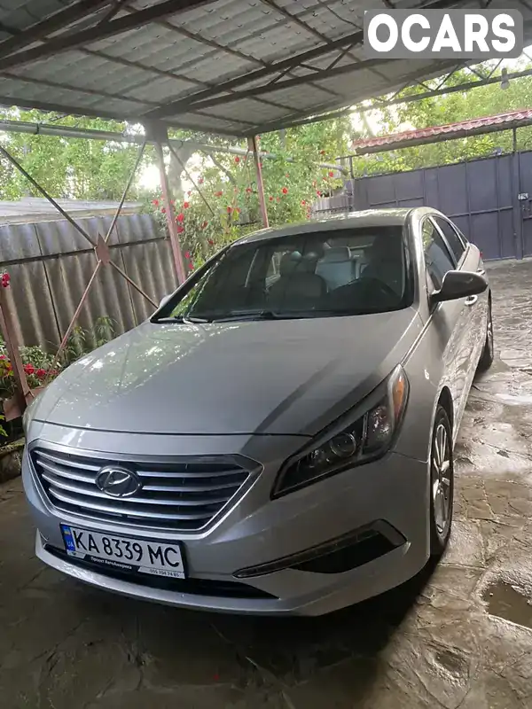 Седан Hyundai Sonata 2015 2.36 л. Автомат обл. Киевская, Киев - Фото 1/9