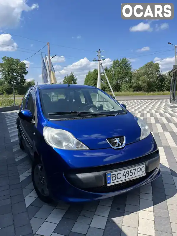 Хэтчбек Peugeot 107 2006 1 л. Робот обл. Львовская, location.city.konopnytsia - Фото 1/12